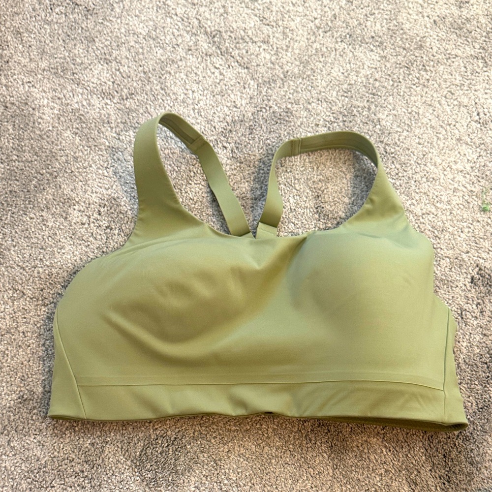 Athleta Olive Green Women's Sports Bra